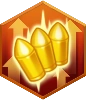ไอคอนทักษะ Advanced Bullets